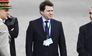 Sylvain Fort le 14 mai 2017 près de l'Arc de Triomphe