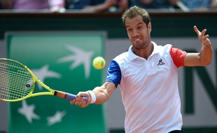 Richard Gasquet lors de son match contre Nick Kyrgios à Roland-Garros, le 27 mai 2016.