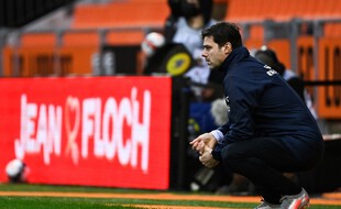 Mauro Pochettino a défendu ses joueurs après la défaite à Lorient, le 31 janvier 2021.
