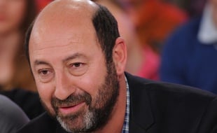 Kad Merad lors de l'enregistrement de Vivement Dimanche avec Pierre Richard, le 6 mai 2015. Credit:PJB/SIPA