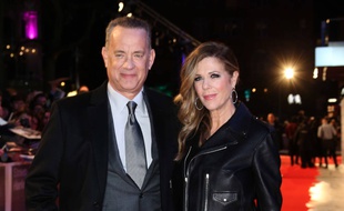 L'acteur Tom Hanks et sa femme, l'actrice Rita Wilson