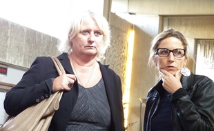 le 23 septembre 2014, Vénissieux. La maire communiste de Vénissieux est présente au tribunal administratif de Lyon, où doivent êtrre examinées deux requêtes visant à faire annuler partiellement ou totalement l'élection municipale de mars 2014.