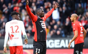 M'Baye Niang, qui n'avait pas inscrit de but en championnat depuis le 21 décembre, a inscrit un doublé ce dimanche face à Nîmes.