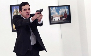 Mevlüt Mert Altintaş a assassiné l'ambassadeur russe en Turquie, le 19 décembre 2016.