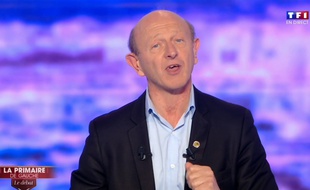 Jean-Luc Bennahmias, lors du 1er débat de la primaire à gauche, le 12 janvier 2017.