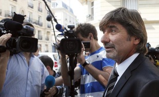 L'ancien numéro 2 de la PJ lyonnaise, Michel Neyret, le 4 septembre 2012 à Paris.