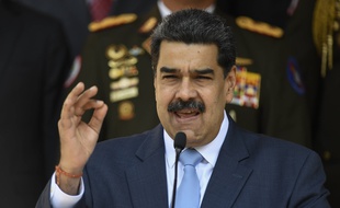 L'UE a sanctionné lundi 19 hauts fonctionnaires du régime de Nicolas Maduro pour leur rôle dans des actes portant selon elle atteinte à la démocratie et à l'Etat de droit au Venezuela (Archives)