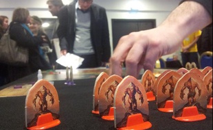 Andor, désigné «jeu de l'année» lors du Festival interbational des jeux, à Cannes. Février 2013.