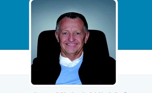 Capture d'écran du profil de Jean-Michel Aulas sur Twitter