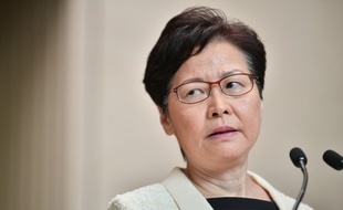 Carrie Lam, le 3 septembre 2019 à Hong Kong.
