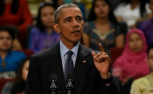 Barack Obama à Kuala Lumpur le 20 novembre 2015