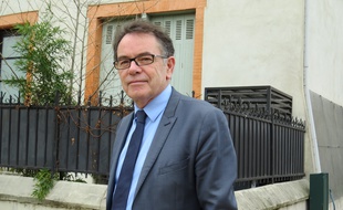 Toulouse, le 27 janvier 2015 - Le maire PS de Rodez, Christian Teyssèdre, est candidat à l'investiture PS pour être tête de file aux prochaines élections régionales