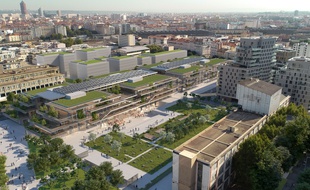 Le futur campus de l'EM Lyon entend devenir un modèle du genre qui puisse faire école.