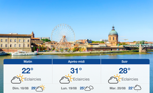 Météo Toulouse: Prévisions du samedi 17 août 2019