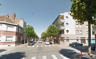 Le lieu de l'accident, à Dunkerque.