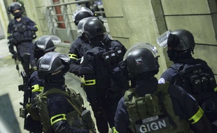 Des membres de l'unité d'élite, le GIGN, lors d'un exercice. (Illustration)
