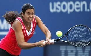 Marion Bartoli à l'US Open, le 29 août 2011