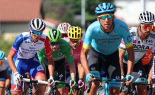 Un début d'étape sur le Tour