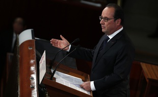 Francois Hollande a ouvert avec un discours la conférence sociale de 2015 lundi 19 octobre 2015.