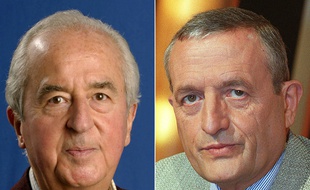 L'ancien Premier ministre Edouard Balladur et son ex-ministre François Léotard.