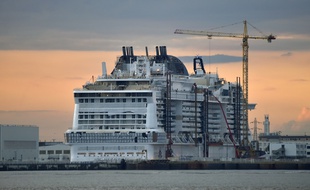Le MSC Meraviglia, plus gros paquebot commandé par un armateur européen, doit être livré en mai.