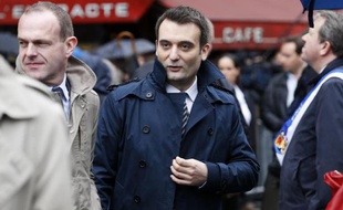 Le vice-président du FN, Florian Philippot, le 1er mai à Paris