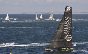 Alex Thomson cravache sur Hugo Boss