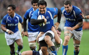Le XV de France jouait contre les Samoa, le 21 novembre au Stade de France à paris.