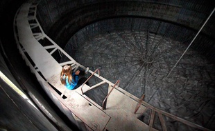 Marion et sa fille Claire pratiquent l'urbex depuis de nombreuses années.