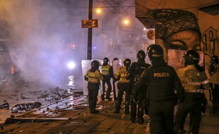 Des émeutes ont éclaté à Bogota après des violences policières, le 10 septembre 2020.