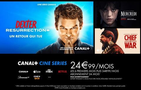 Découvrez toutes les nouveautés du mois d’août avec CANAL+ CINE SERIES