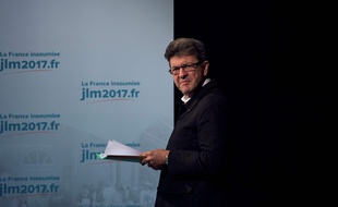 Jean-Luc Mélenchon le 27 septembre à Boulogne-sur-Mer.