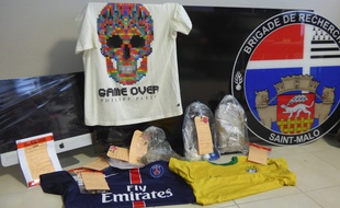Les gendarmes ont saisi 4,5 kilos d'héroïne et 500 grammes de cocaïne.
