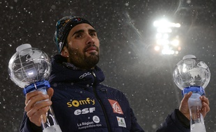 Martin Fourcade a remporté à Tyumen le Petit Globe de la poursuite.