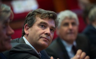 Arnaud Montebourg, lors de la condérence environnementale, le 20 septembre 2013.