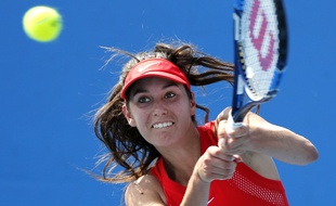 Océane Dodin à Melbourne le 18 janvier 2016.