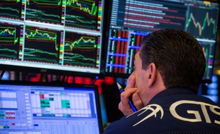 La bourse de New York (illustration).