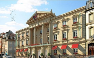La future résidence hôtelière, ici en projection, comprendra 105 chambres.