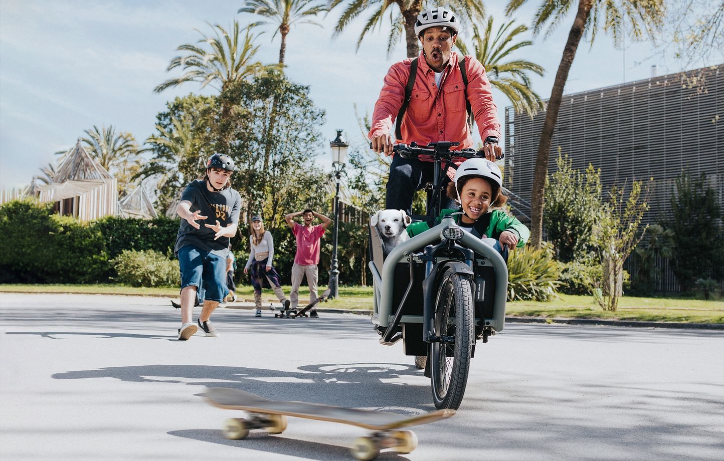 Porte bebe velo online devant