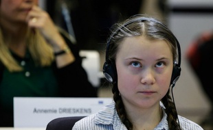 Greta Thunberg, le 21 février 2019 à Bruxelles.