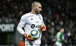 Stéphane Ruffier, ici en novembre 2019 lors d'un match de Ligue 1 contre Montpellier.