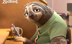 Flash, le paresseux de Zootopie