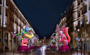 Simulation de la rambla Eldorado rue Faidherbe, à Lille.