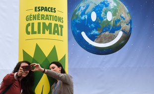 La décision de l'organisation d'un sommet mondial du climat à Nantes a été prise lors de la COP21. D.Faget/AFP