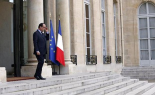 François Hollande, le 10 novembre 2014 à l'Elysée