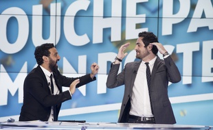 Cyril Hanouna et Camille Combal dans «Touche pas à mon poste».