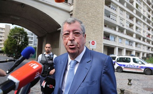 atrick Balkany, maire (LR) de Levallois-Perret (Hauts-de-Seine) le 9 août 2017 à Levallois-Perret