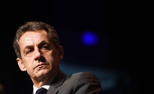 Nicolas Sarkozy, le 2 juillet 2015 à Châteaurenard.