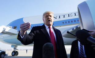 Donald Trump le 12 janvier 2021