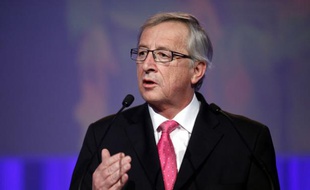 L'ancien Premier ministre luxembourgeois Jean-Claude Juncker, candidat du PPE européen pour la présidence de la Commission européenne.
